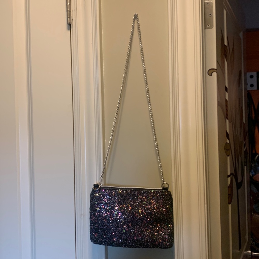 NWOT Sequin Clutch